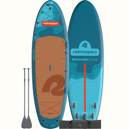 Weekender Crew Multi-Person Inflatable Stand Up Paddle Board 12’