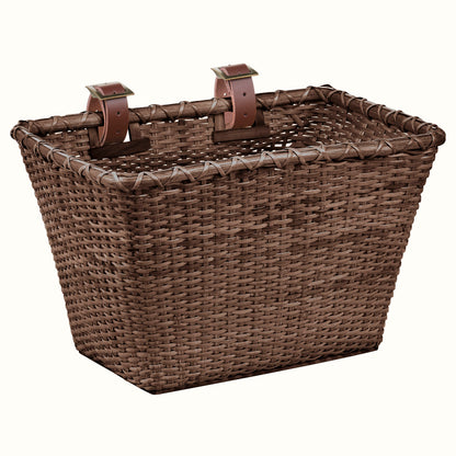 Toto Handwoven Cane Bike Basket