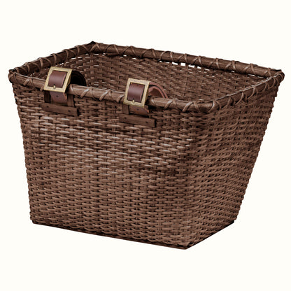 Toto Handwoven Cane Bike Basket