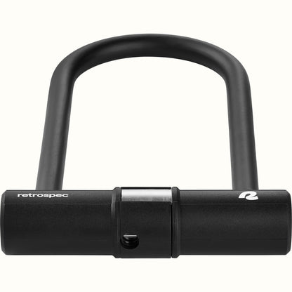 Lookout U-Lock Bike Lock With Cable - 14mm