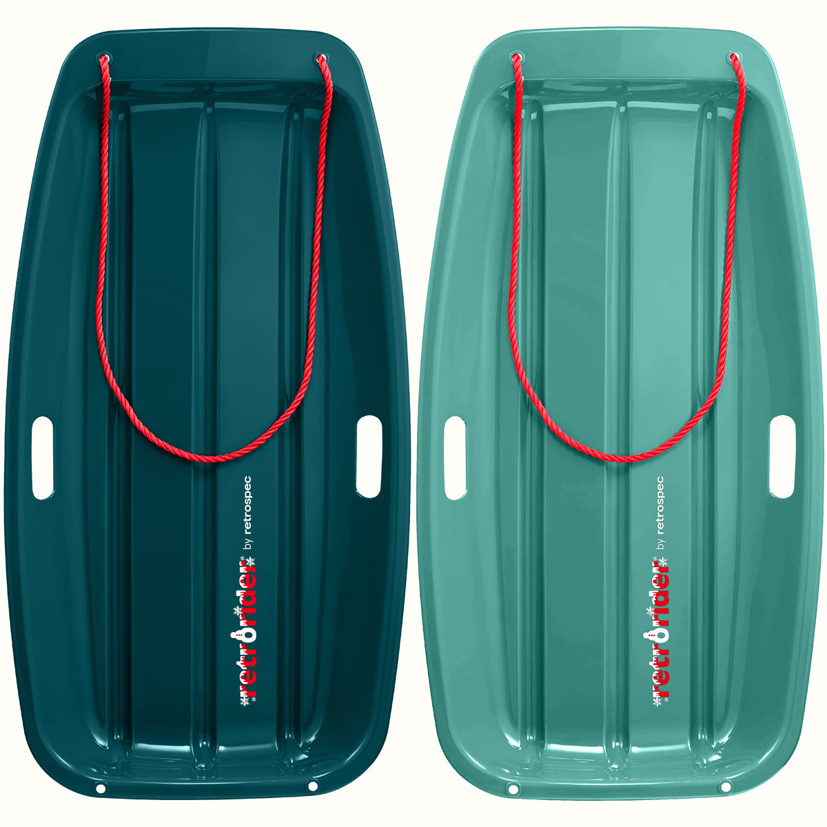 Retrorider Toboggan Snow Sled - 35”/48”