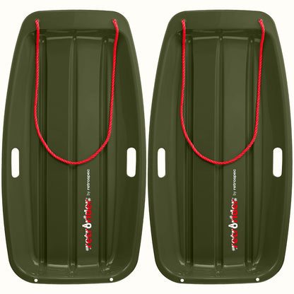Retrorider Toboggan Snow Sled - 35”/48”