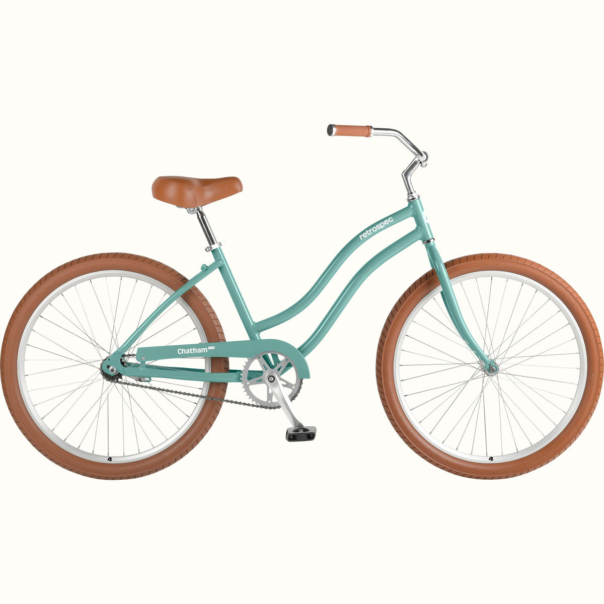 Chatham Plus Aluminum Beach Cruiser Bike - Step Through Single Speed