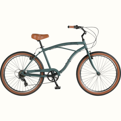 Chatham Plus Aluminum Beach Cruiser Bike - 7 Speed