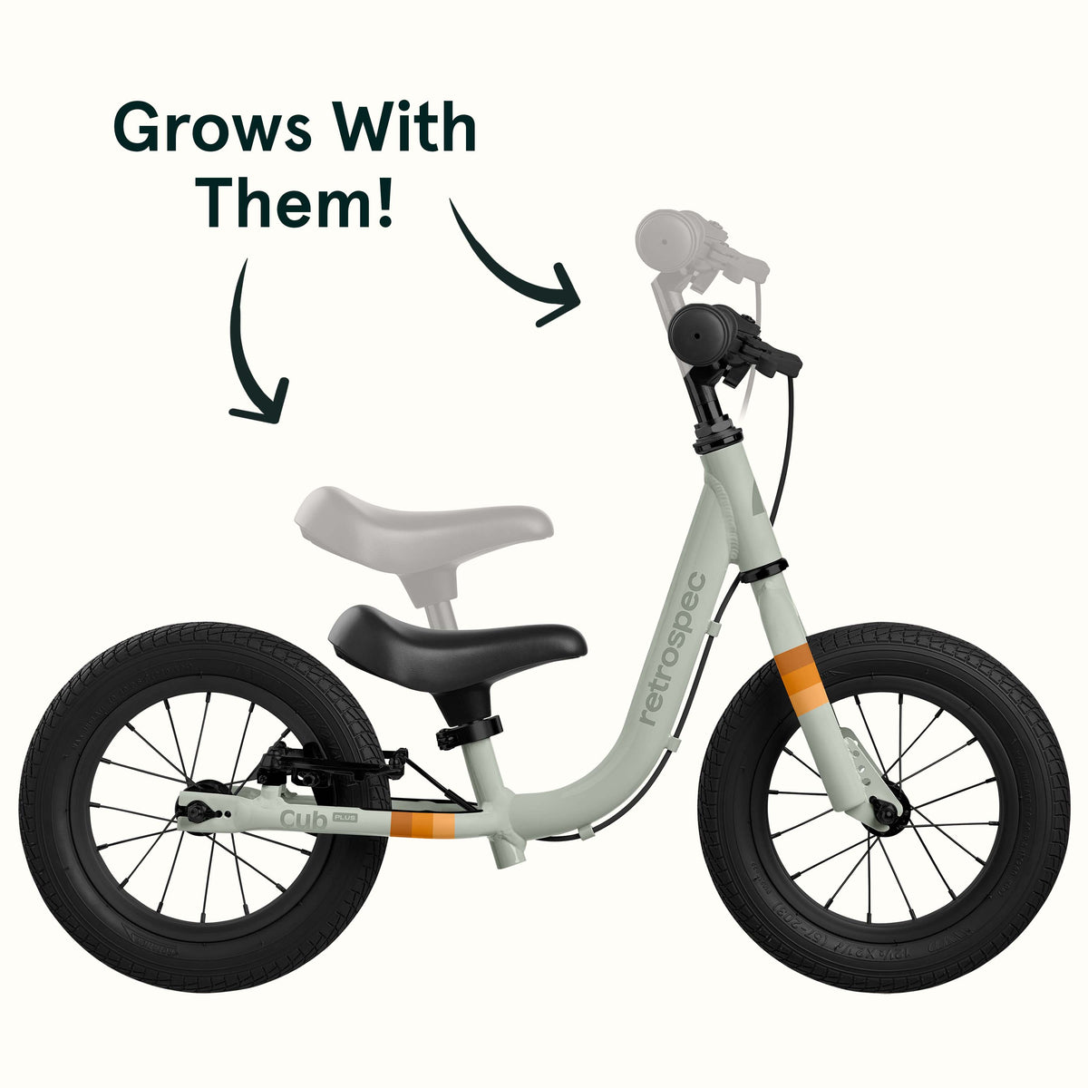 Cub Plus 12" Kids Balance Bike (18 mos-4 yrs)
