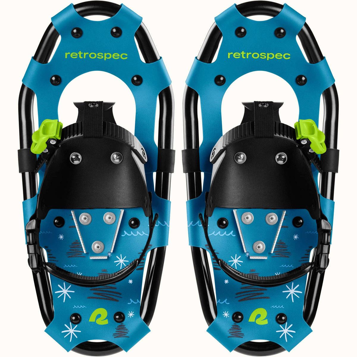 Drifter Kids Snowshoe Bundle With Trekking Poles