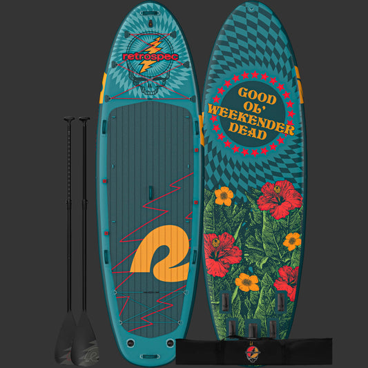 Grateful Dead Weekender Crew Multi-Person Inflatable Stand Up Paddle Board 12’