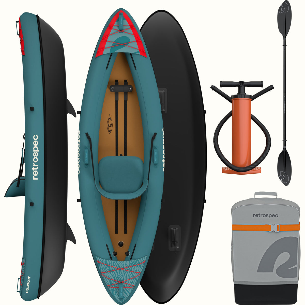 Coaster Inflatable Kayak - Single
