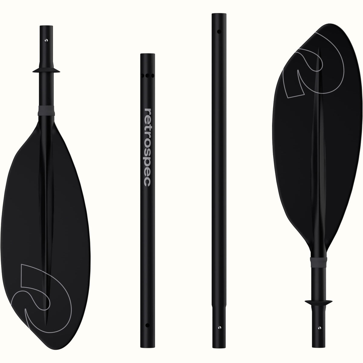Coaster 4-Piece Kayak Paddle