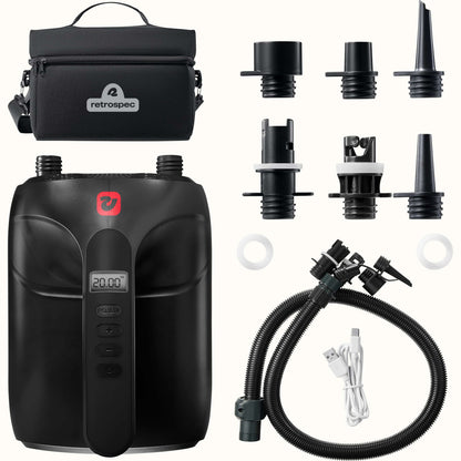 Breeze Plus iSUP Electric Pump with Integrated Battery