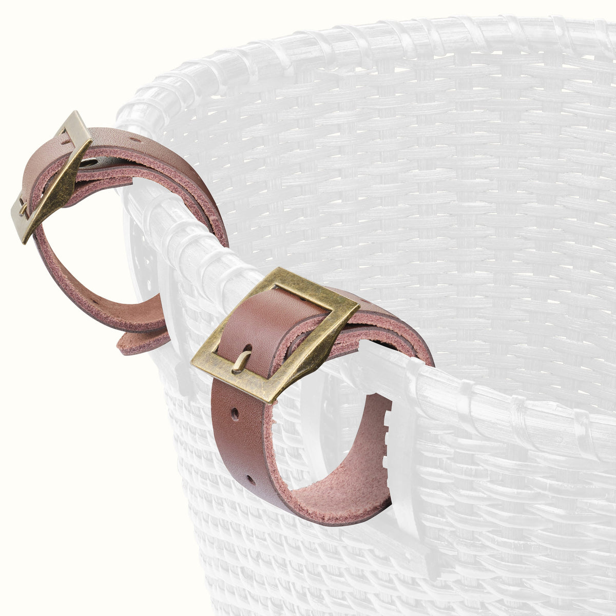 Dreamcatcher Handwoven Cane Bike Basket